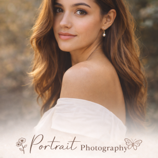 Elegant portrait in soft light