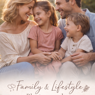 Golden hour family moments